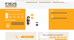Desktop Screenshot of prelys-courtage.com